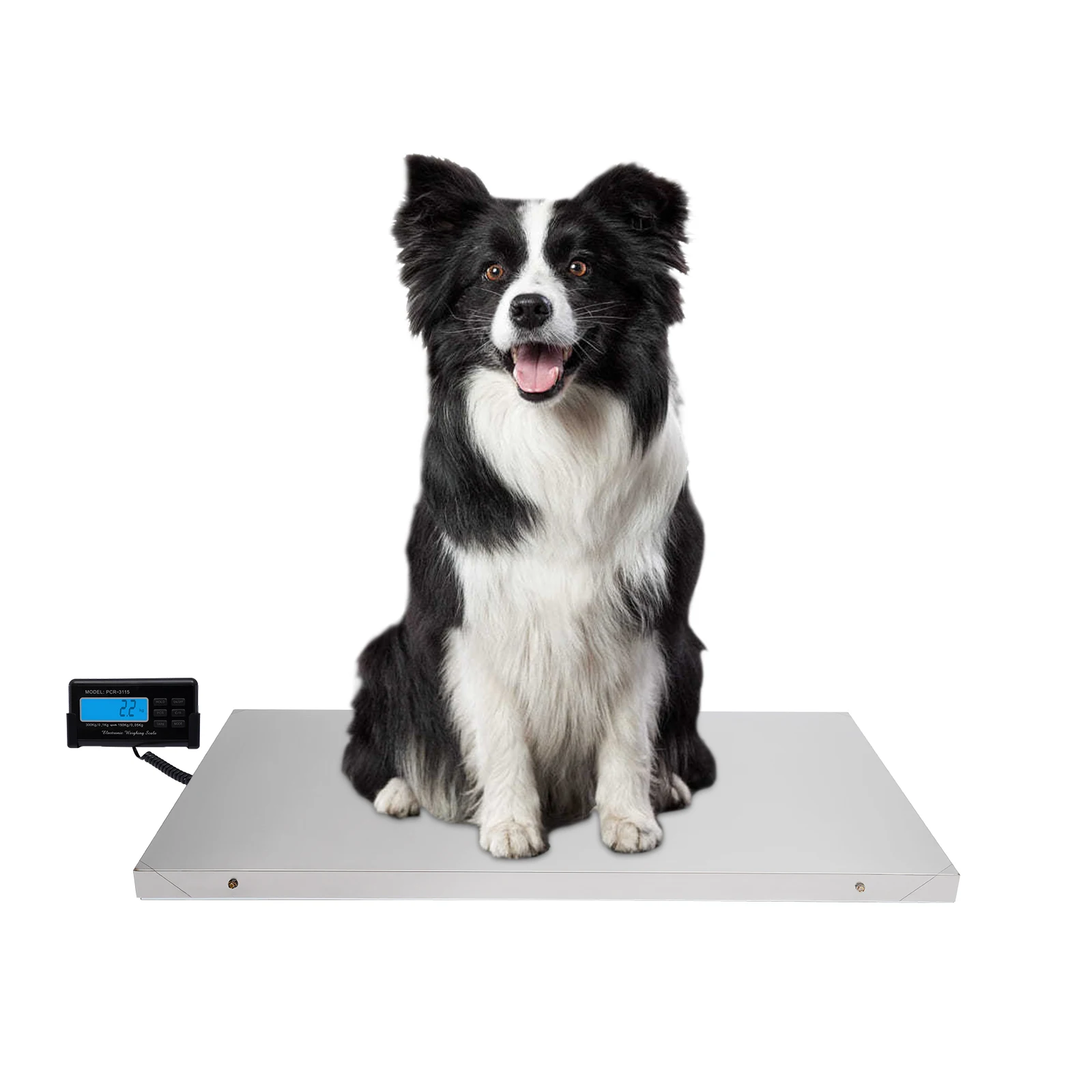 Animal Digital Scale Stainless Steel Electronic Pet weight scale 330lbs Animal Vet Weighing Scale for Domestic And Farm Animals