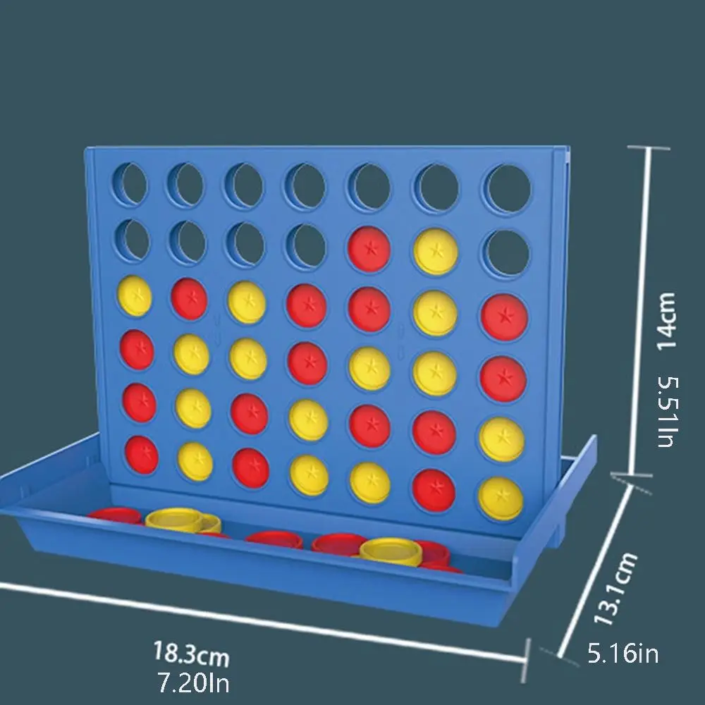 Juguete educativo divertido para entrenamiento de pensamiento lógico, juego de mesa familiar clásico, juego de entretenimiento para niños, juego de conexión de Ajedrez de Bingo