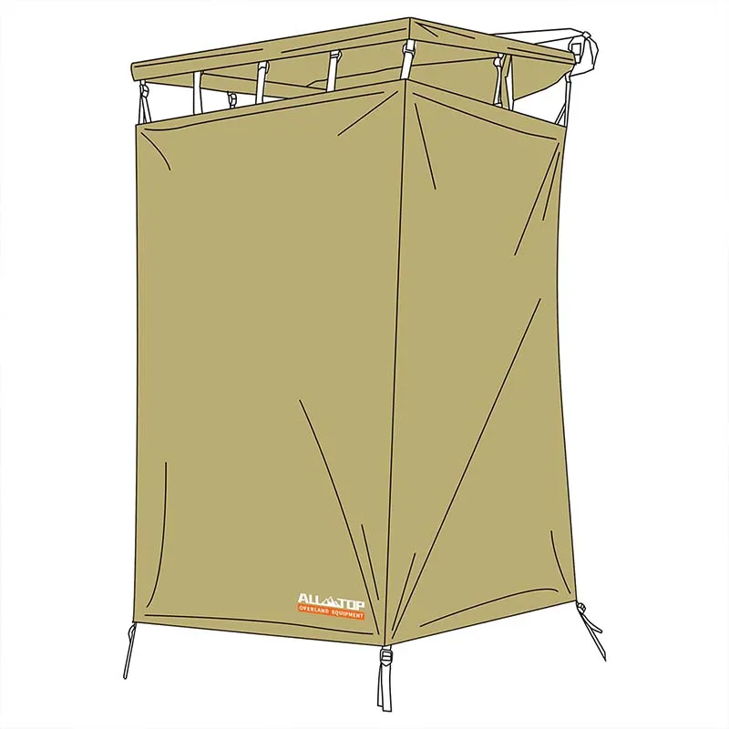 

4x4 Car Side Shower Tent Camping Outdoor Shower Tent