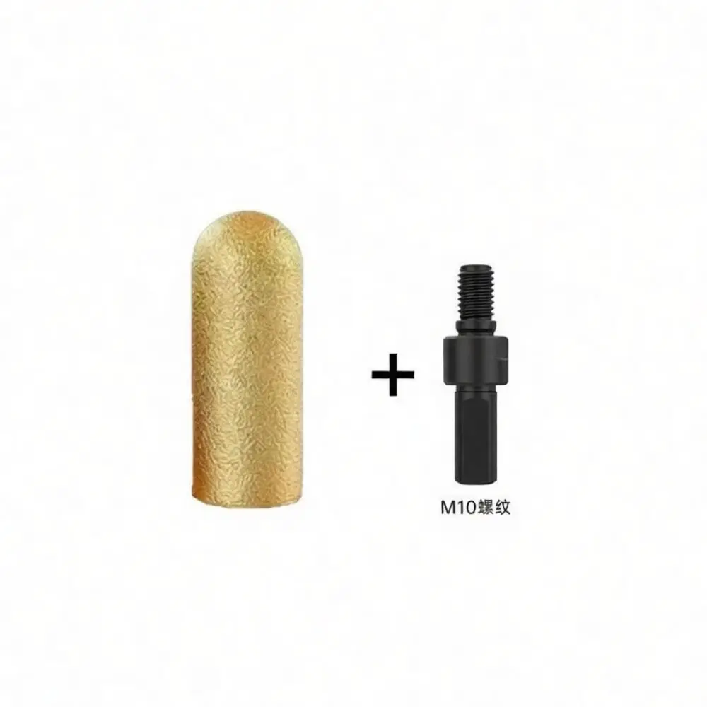 Stone Edge Processing Profile Bit Quartz Backsplash Arc Grinding Head Brazed Milling Tool For Electric Angle Grinder Accessories