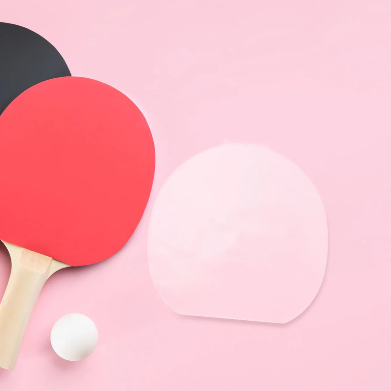 

5pcs Table Tennis Racket Protective Film Adhesive Pvc Paddle Cover Replacement For Training Competition Use Racket Surface