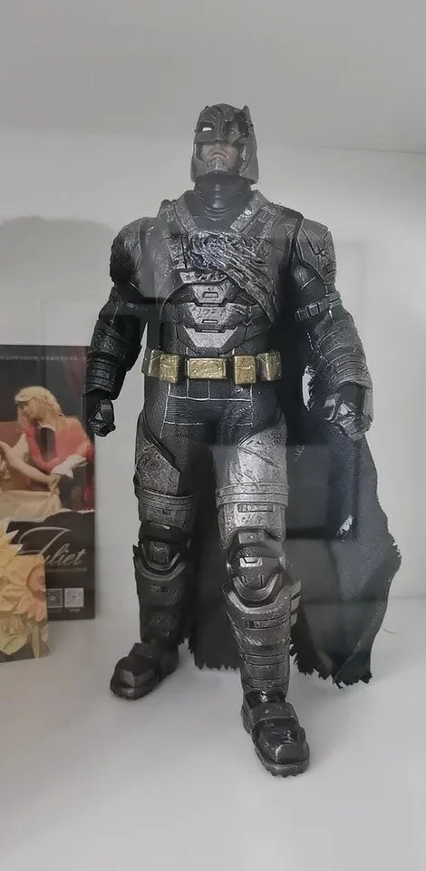 

1/6 сумасшедший Marvel Мстители тяжелая броня Бэтмен Battle Damage Edition ПВХ фигурки героев детские игрушки новогодний рождественский подарок 30 см
