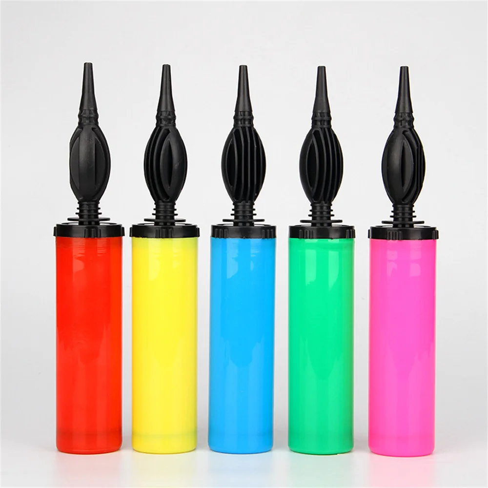 

1/2Pcs Random Balloon Pump Air Inflator Hand Push Portable Balloon Accessories For Wedding Birthday Party Decor Supplies
