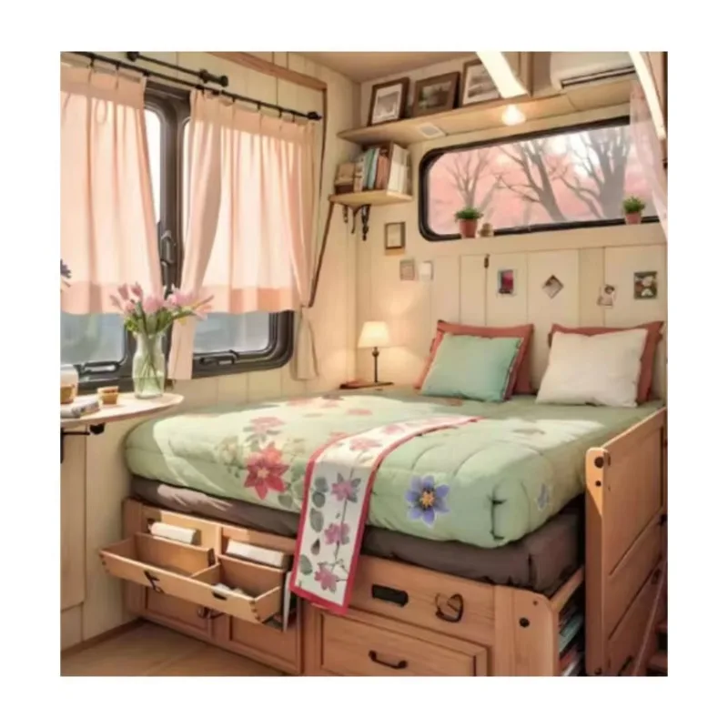 

Intelligent Library Competitive Price Waterproof Bed Aluminum Lightweight Furniture Notorhome Caravan For Rv/rv