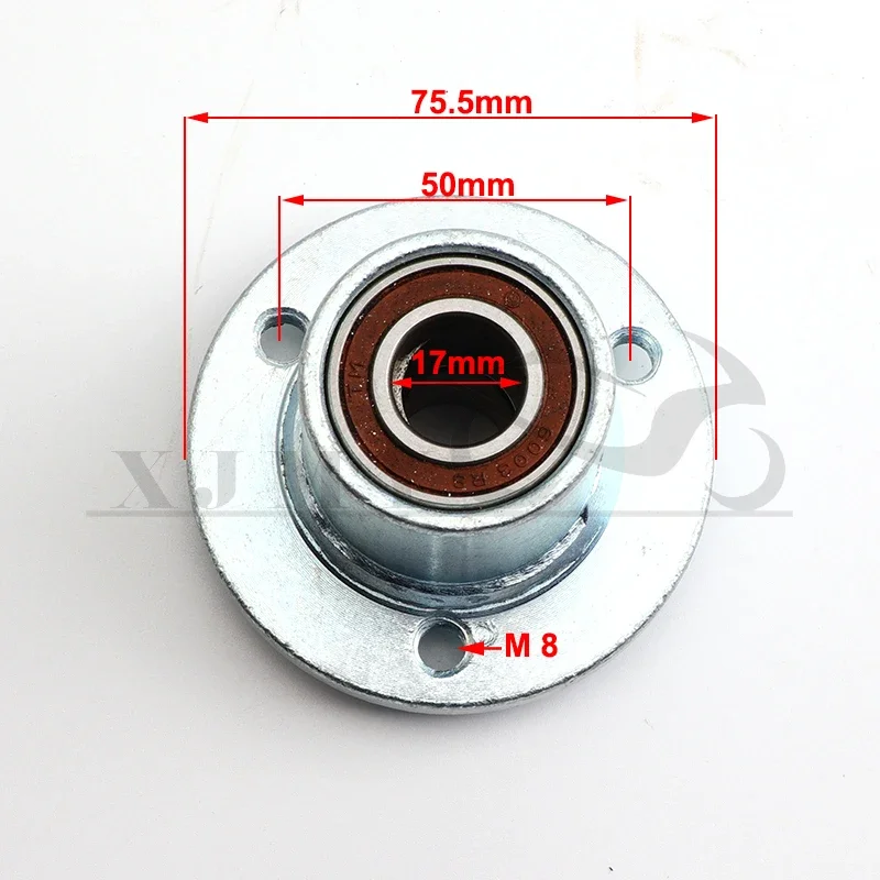 5 inch or 6 inch Wheel Knuckle Spindle With Wheel Hub Fit For 110cc 168 200F Go Kart Buggy Karting ATV UTV Quad Bike Parts