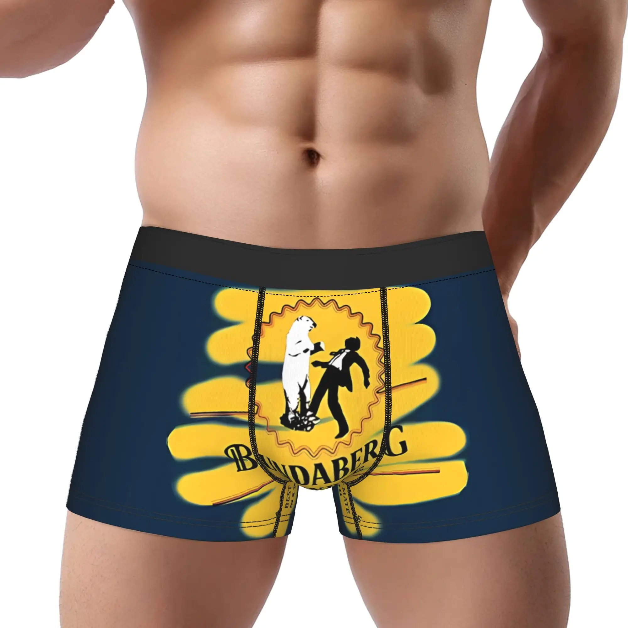 

Трусы Rumble Bundaberg Rum, дышащие трусики, мужское нижнее белье, удобные шорты, трусы-боксеры