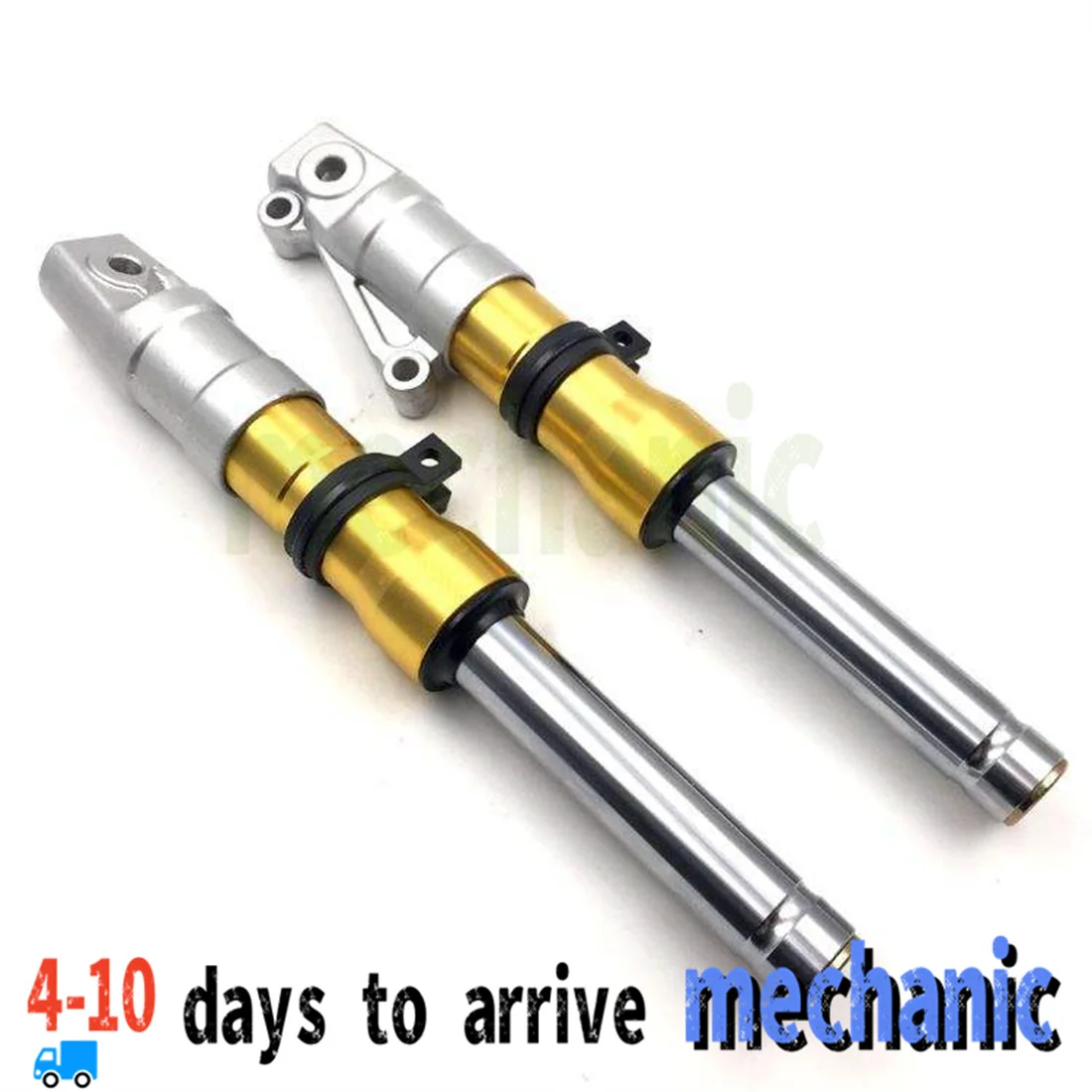 A PAIR For 310mm hole pitch 27mm core motorcycle front shock absorber suitable for DIO front fork ZX 34 35 short version