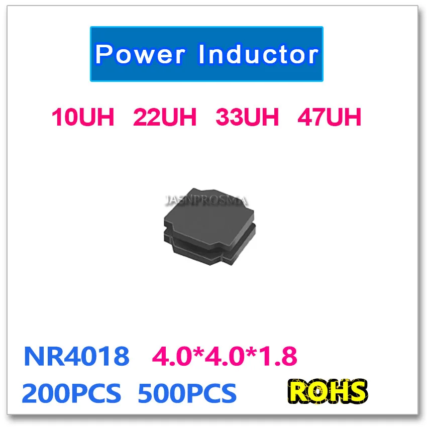 200 SZTUK 500 SZTUK SMD NR4018 10UH 22UH 33UH 47UH Wysokiej jakości Nowy oryginalny 4018 NR4018T