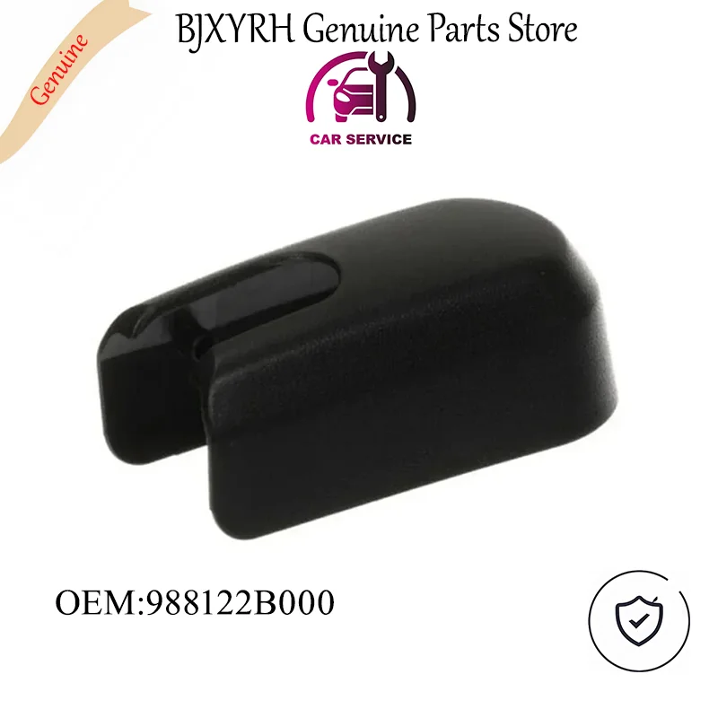 OEM 988122B000 Rear Wiper Arm Cap Cover for Kia Rio Forte Sorento 2011-2017 Hyundai Santa Fe 2006-2012, Original