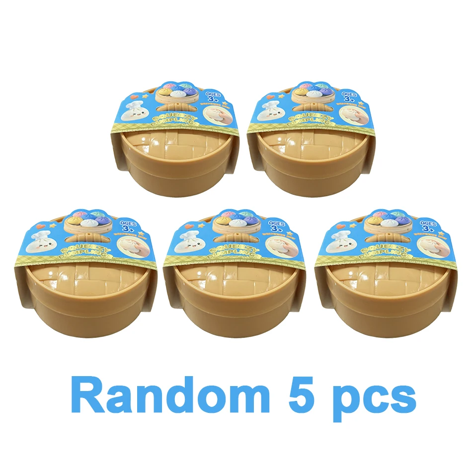 Realistisches Riesen-Knödel-Quetschspielzeug mit Bambus-Dämpfer, weicher TPR-Teigball, Entspannungs-Fidget-Spielzeug, kreatives lustiges Geschenk