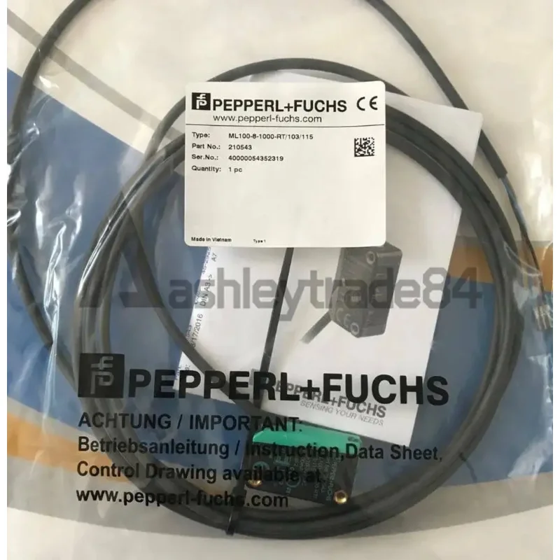 1 Buah Baru untuk Sensor Pepperl + Fuchs ML100-8-1000-RT/103/115