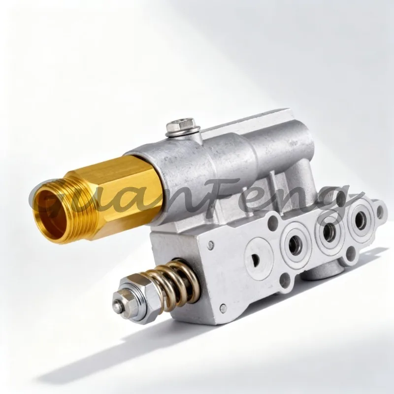 Inclined Plate Pump Outlet Assembly Kit, Pump Head Accessories for High Pressure Car Washing Washer