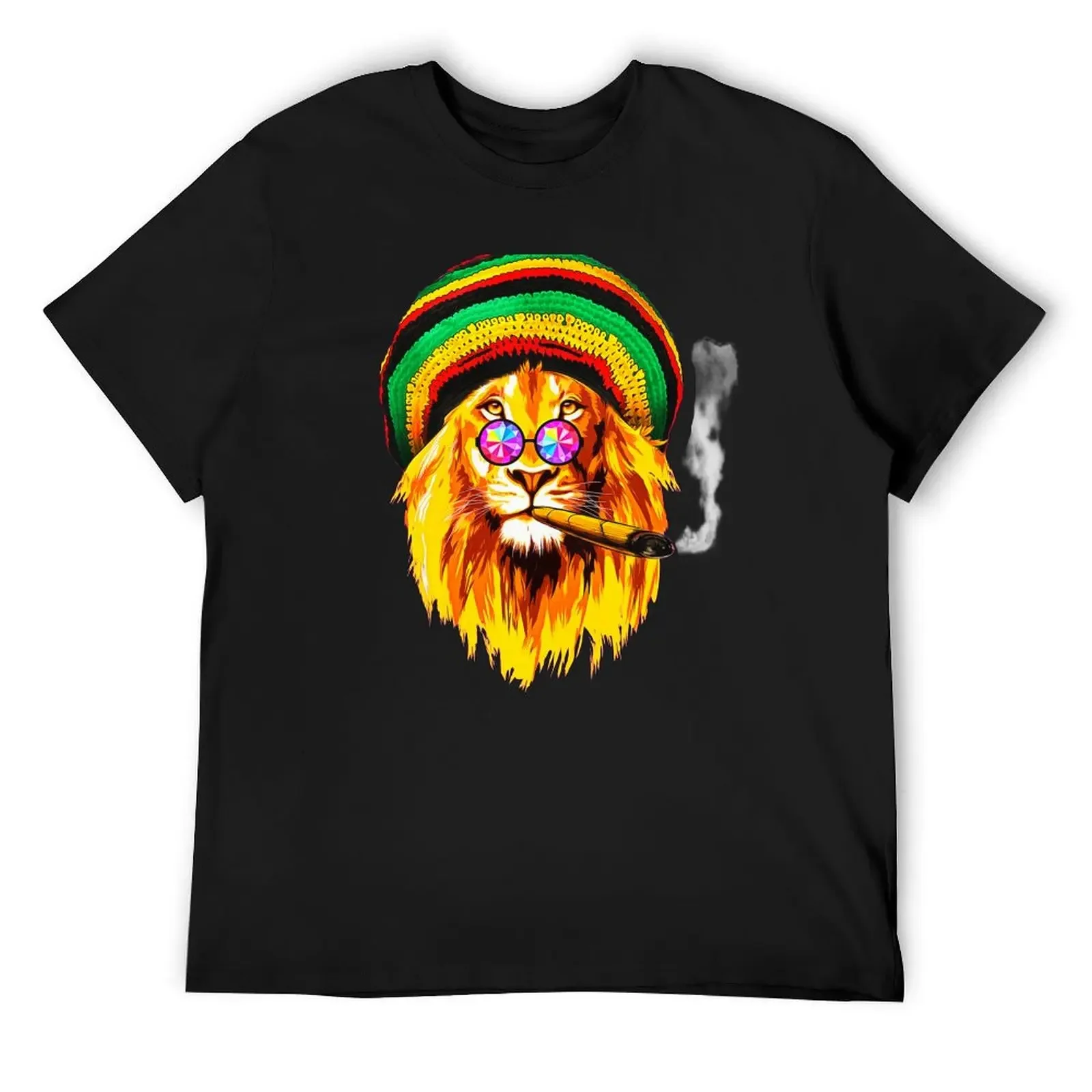 

Футболка Rasta Lion, футболки с рисунком рэпера, одежда на день Святого Валентина, винтажные футболки с животным принтом для мальчиков, мужская одежда