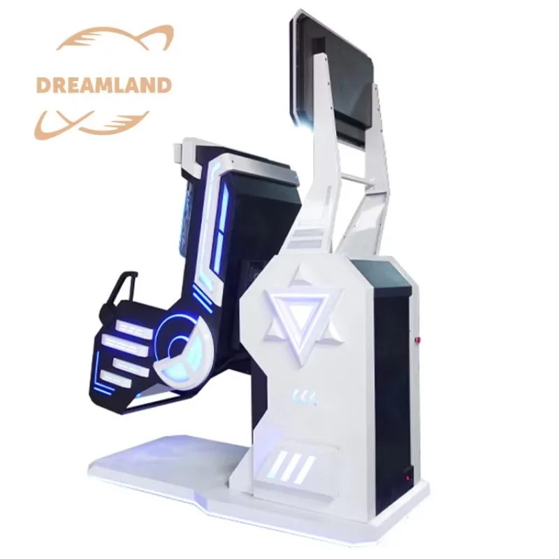 Chinese Manufacturer Sells High-quality VR Flight Simulator Playroom 360-degree 9D VR Sports Chair