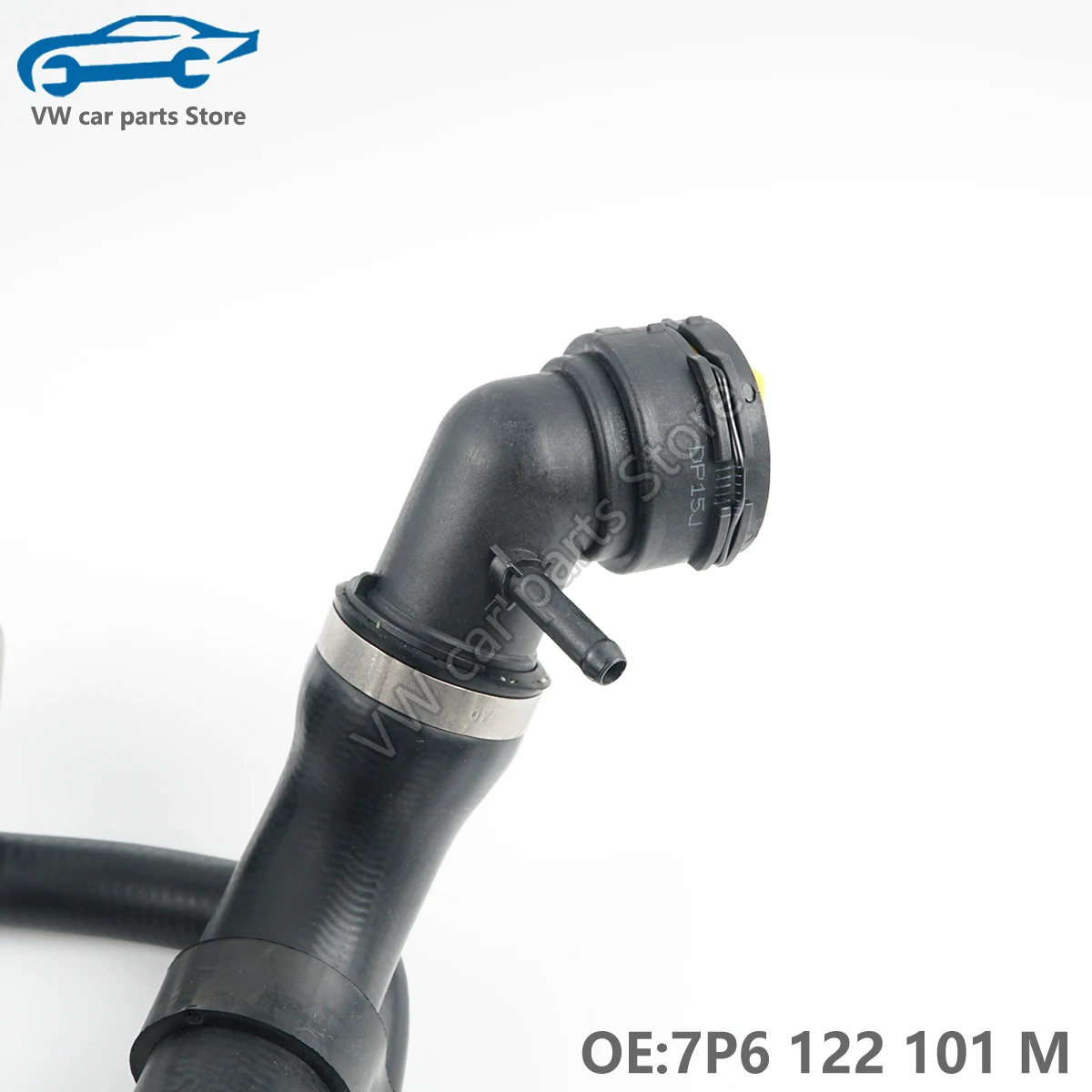 7ป 6122101 เอ็ม 7P 6122101 L หม้อน้ําท่อน้ําหล่อเย็นสําหรับ Volkswagen Touareg 3.6 2011-2018 ท่อน้ําหล่อเย็น 7P6 122 101 M 7P6 122 101 L