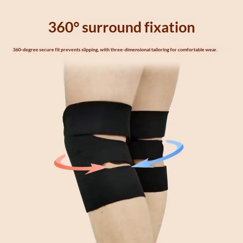 1 زوج التورمالين الذاتي التدفئة منصات الركبة العلاج المغناطيسي الركبة وسادة التهاب المفاصل هدفين دعم الدافئة حامي الركبة حامي منصات