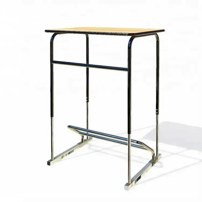 custom.New Cheap Durable Simple Design Height Adjustable School Classroom Student Standing Desk Furniture Dining Bedroom Hotel