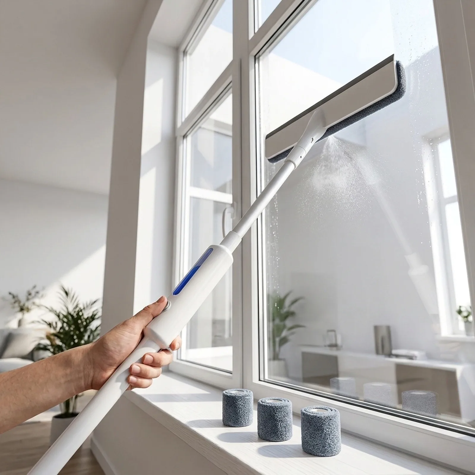 Squeegee Squeegee Cleaner Plastic 1 Set Easy To Clean And Use For Window Cleaning With Spray Hot Sale Practical