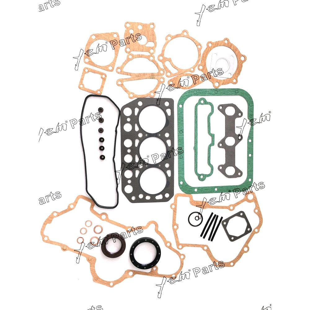 K3D Engine Gasket Kit For Mitsubishi Iseki tractor excavator upper lower Set