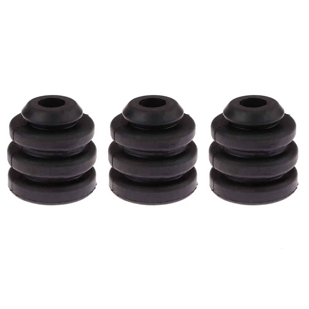 For Air Conditioner Rubber Vibration Pad Kit 3pcs for Compressor Mounting and Mechanical Oscillation Reduction