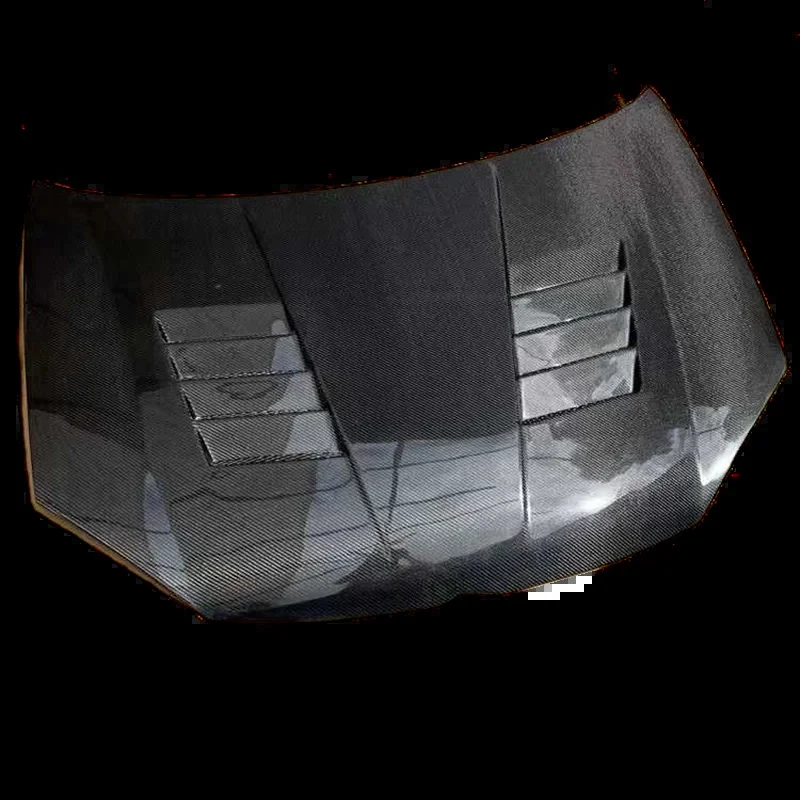 

Direct Fit Vented Carbon Fiber Front Engine Hood Bonnet For Model 5