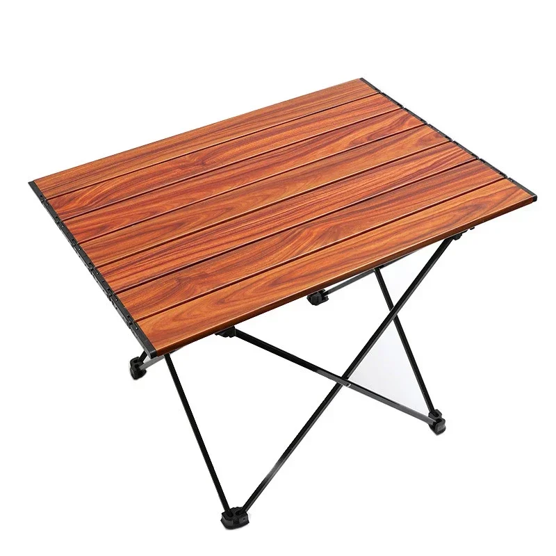 

For Camping Tourist Portable Folding Balcony Egg Roll Ultra Light Simple Removable Lightweight Tourist Fishing Wooden