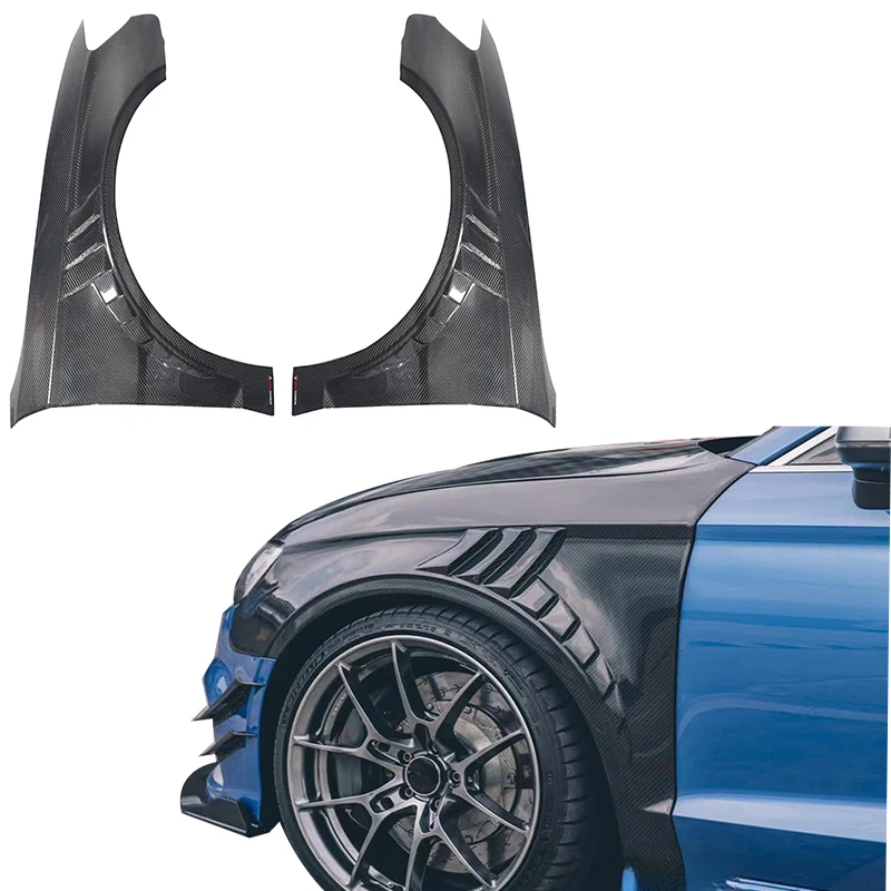 

Dry Carbon Fiber Fenders & Inner Wheel Guards A3 S3 RS3 2017-2019, Auto Exterior Upgrade Parts