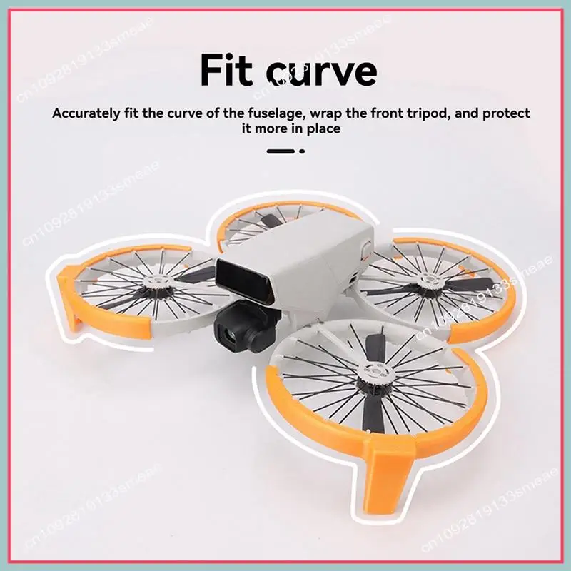 

N94R Protective Bumper Ring Cover For DJI FLIP Anti-Collision Propeller Guard Protection Cover Drone Accessories Black