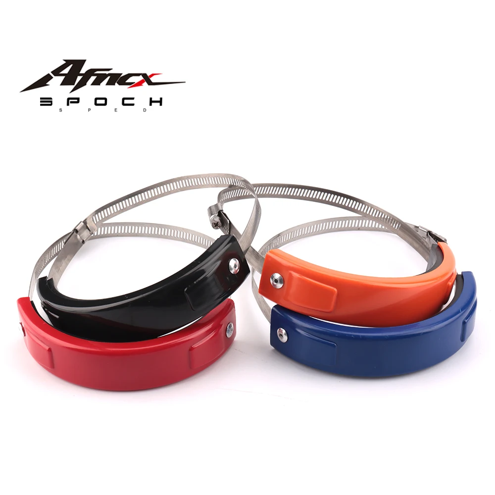 Motorrad-Auspuffring Schalldämpferschutz aus Kunststoff für EXCF EXC XC XCF XCW SX SXF TPI SIX DAYS 125 200 250 300 350 450 500