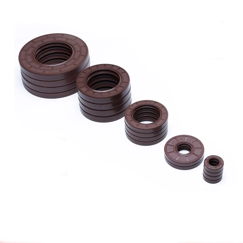 FKM Framework Oil Seal,ID 37/38/40/42mm,TC Fluoro Rubber Gasket Cover Double Lip with Spring for Bearing Shaft,ID*OD*THK