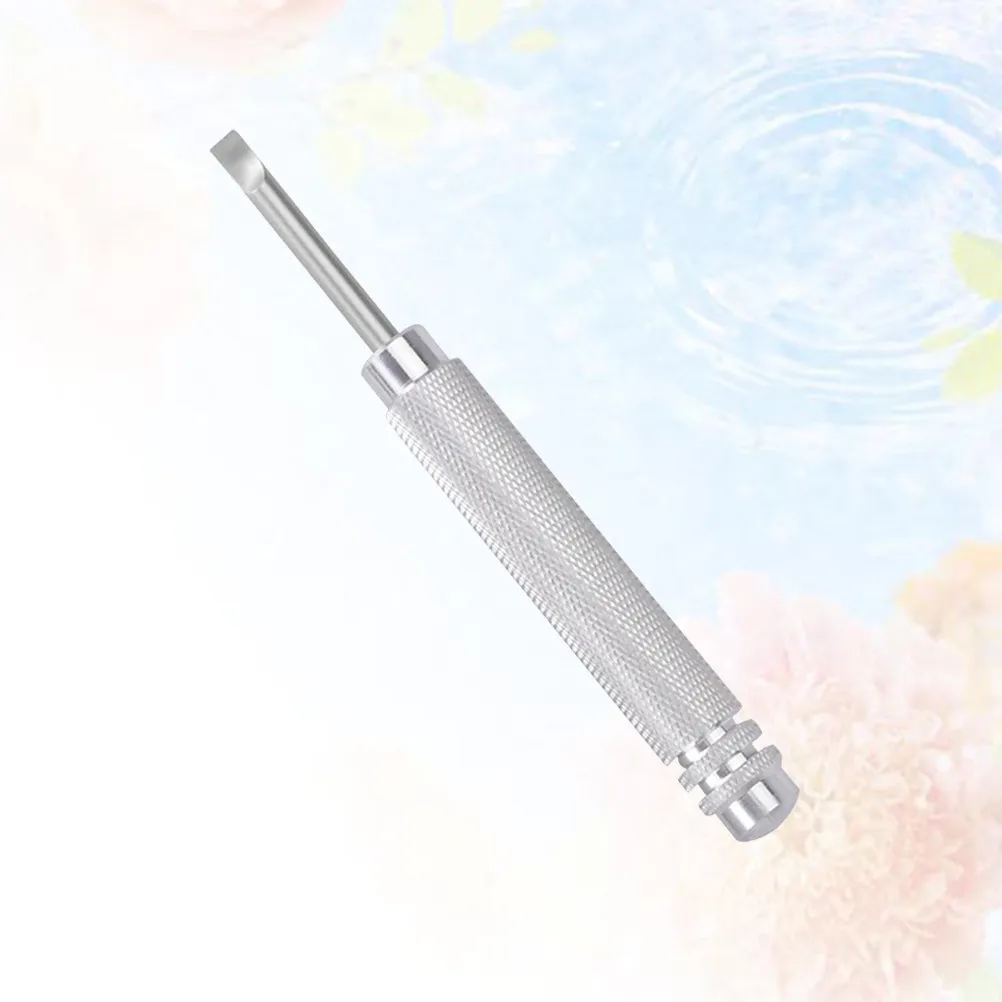 Professional Watch Back Remover Tool Metal Pry Style Non Folding Radian Design for Delicate High Grade Wrist Watch Repair and
