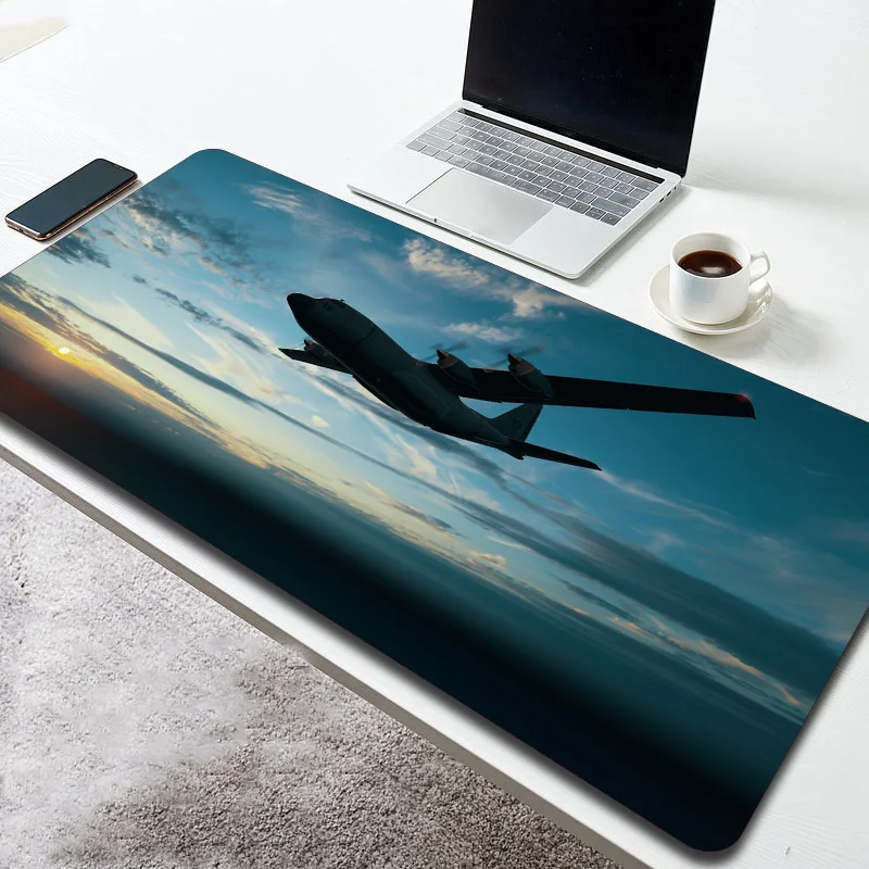 800x300 Large Size Aircraft Minimalism Art Mouse Pad Notebook Keyboard Natural Rubber Desk Mat XL Waterproof Mousepad Pc Cushion