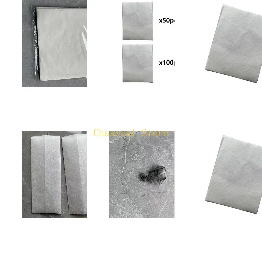 E7CE 50/100PCS Mystical Floating Magics Paper Sheets for Magician Stage Performances