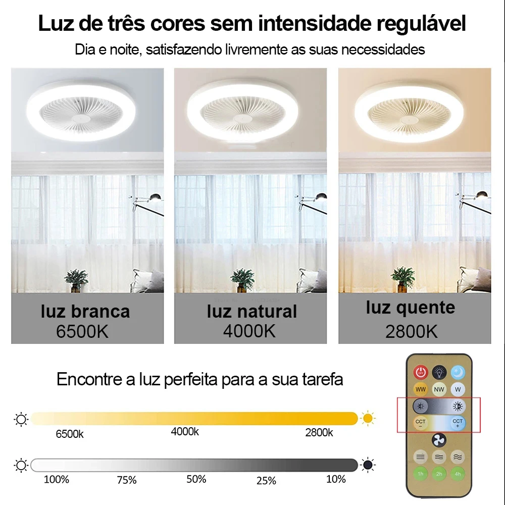 Xiaomi-ventilador de techo con lámpara de iluminación E27, Base convertidora con Control remoto para dormitorio, sala de estar, hogar, ventilador