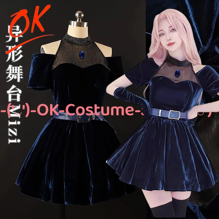 

[Customized Size] Alien Stage Mizi Clematis Cosplay Costume Women Dress Anime Character Outfit Halloween Carnival Party Uniform