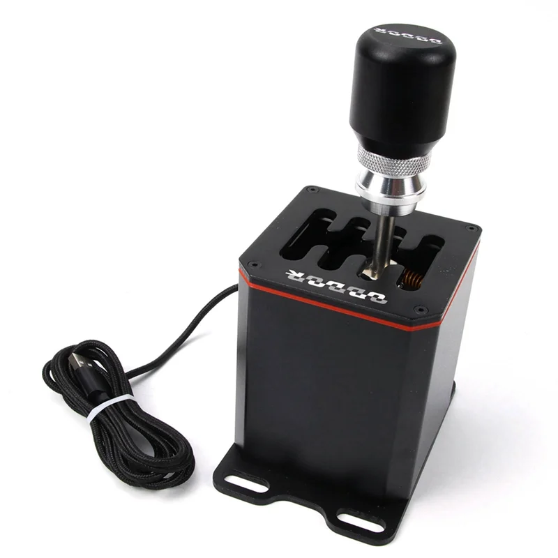 Imagem -06 - Gear Shifter para Logitech Usb Simulação Racing Game Presente de Natal G29 G25 G27 G920 Thrustmaster T300rs gt pc h