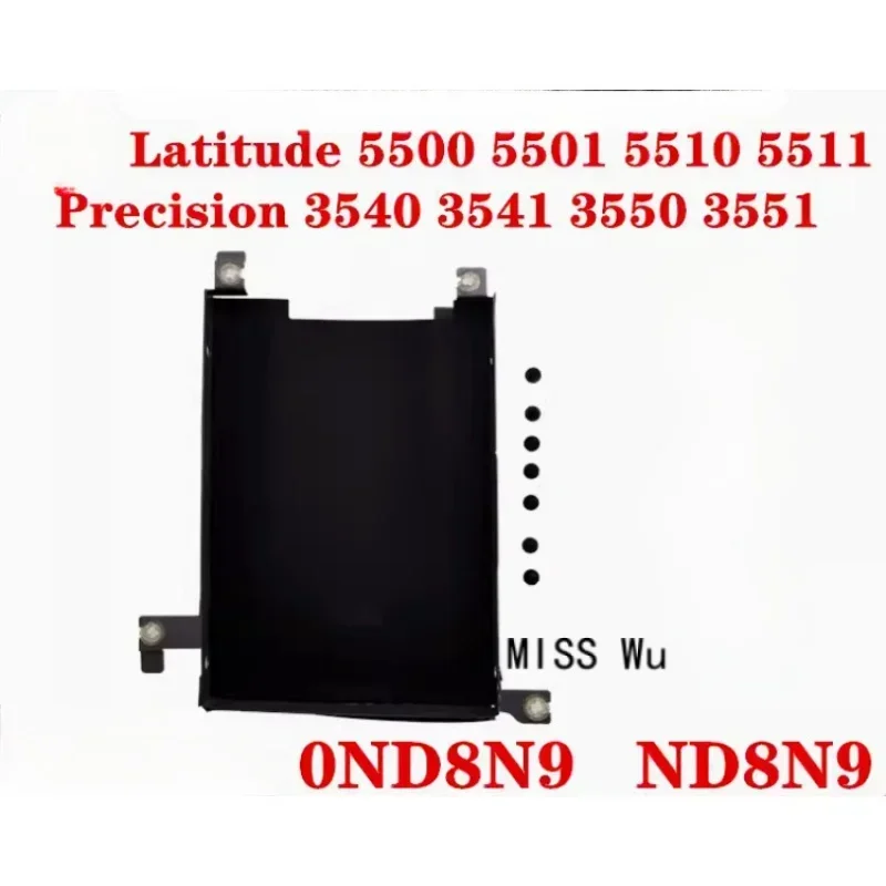 New HDD Caddy Bracket 0XY5F7 0ND8N9 FOR Dell Latitude 5500 5510 5511 Precision 3540 3541 3542 3550 3551 SATA Hard Drive Cable