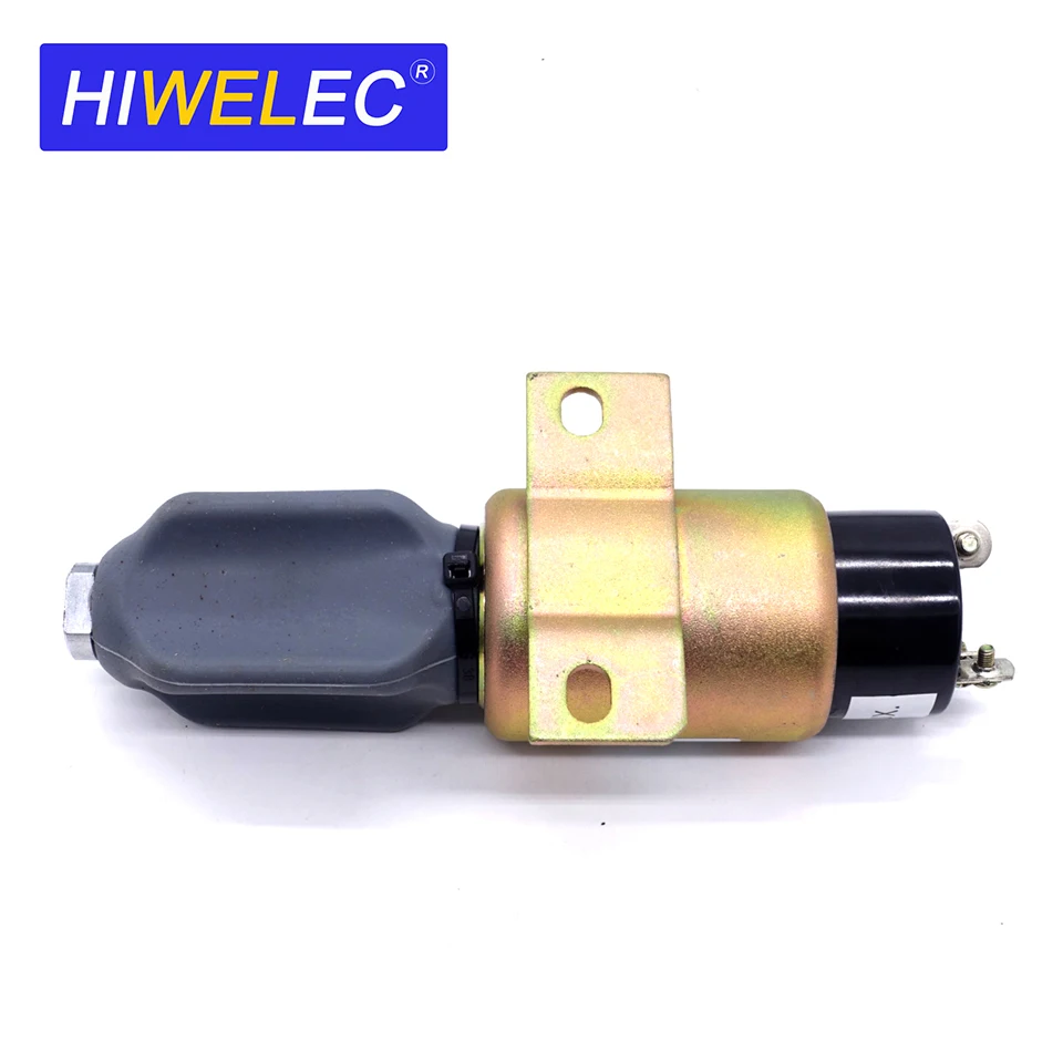 1751-1267U1B1S5A 12V Fuel Stop Shut Off Solenoid Valve Shut Down Solenoid for CAT Engine 3064/3066/Sa-3766t-12 SA-3933-12
