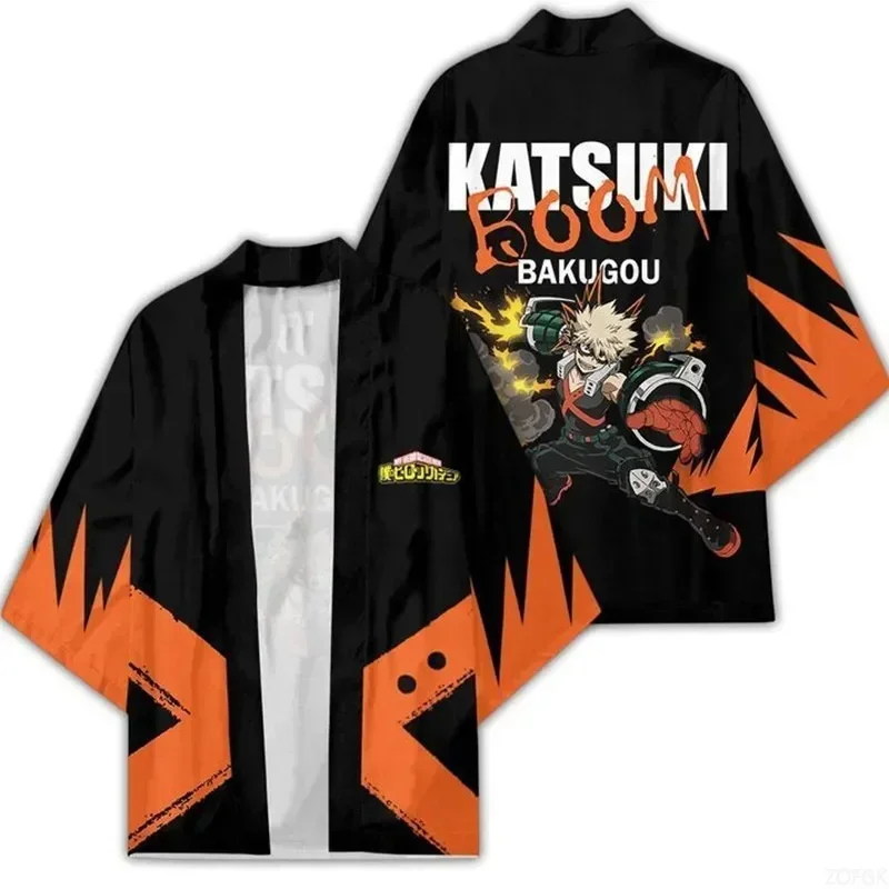 Cosplay-Strickjacken im japanischen Stil, Kimono-Umhänge, mit Federn gewebte taoistische Roben, 3D-Digitaldruckkleidung
