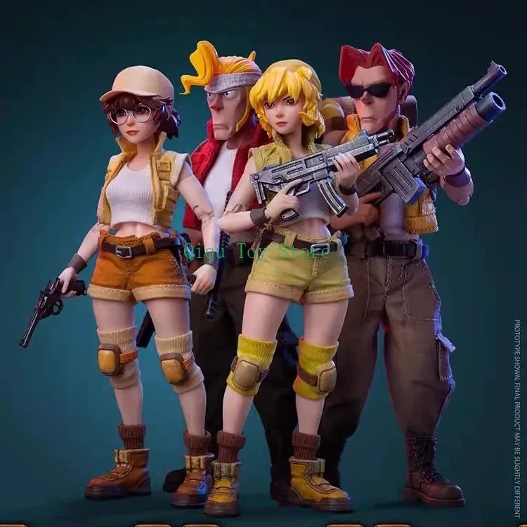 

【IN STOCK】TUNSHI Studio Original SNK Model Official Metal Slug 3 Marco Tarma Clark Still RALF JONES Rebel Soldier 1/12 Mecha Toy