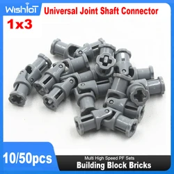 10/50pcs Building Block Bricks MOC Technical Part 1x3 Universal Joint Shaft Connector 61903 4525904 62520c01 Toys for Kid