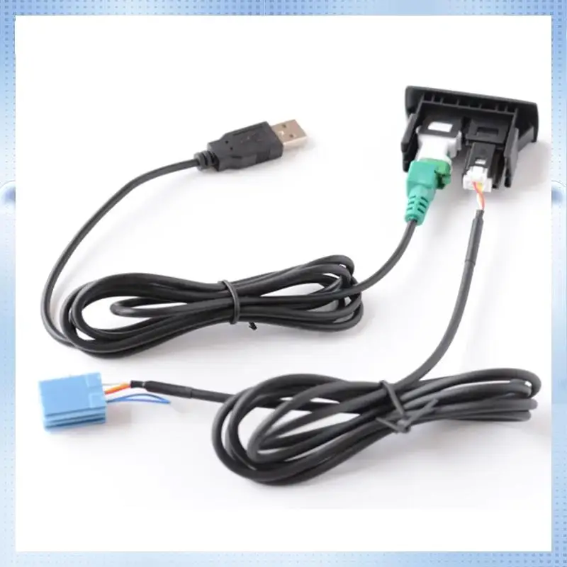 

NEW-Aux USB Socket Connector Vito W447 Aux USB Adapters Smart 450 AUX USB Socket Adaptor USB Hub Aux USB Socket Formercedes-Benz