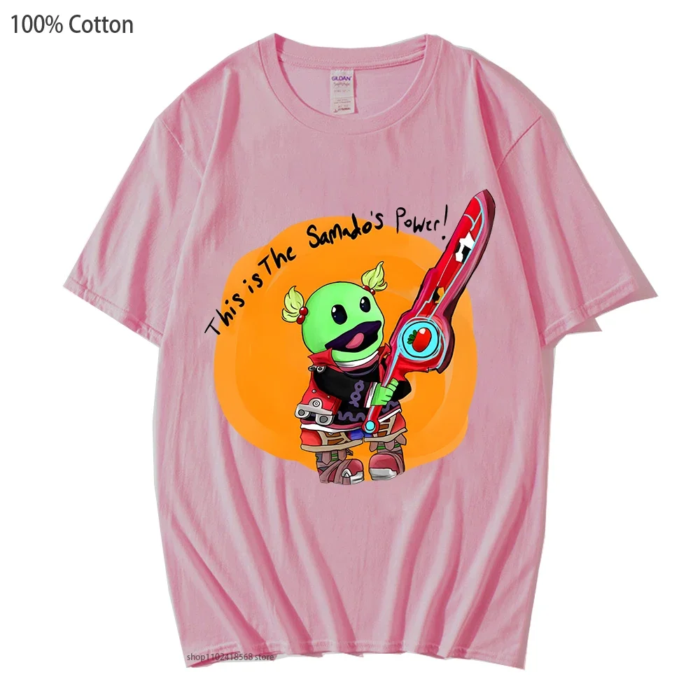 Cartoon Anime Nanalan T-shirts Een Commissie voor Varkarrus Print Tshirt Kawaii Leuke Kleding 100% Katoen Vrouwen/Mannen Kleding Unsiex