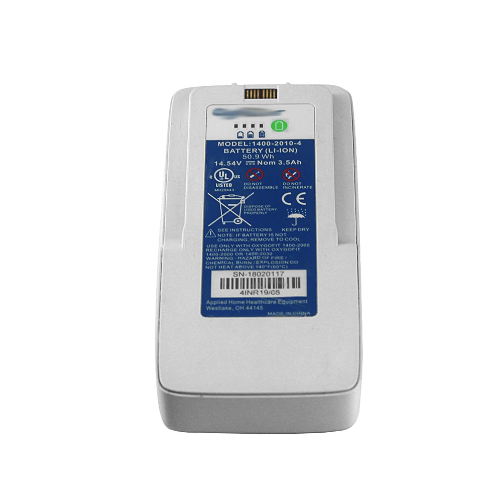 Original BA-400 For Oxygen Concentrator Oxy Go Fit 14.54V Rechargeable Li-Ion Battery