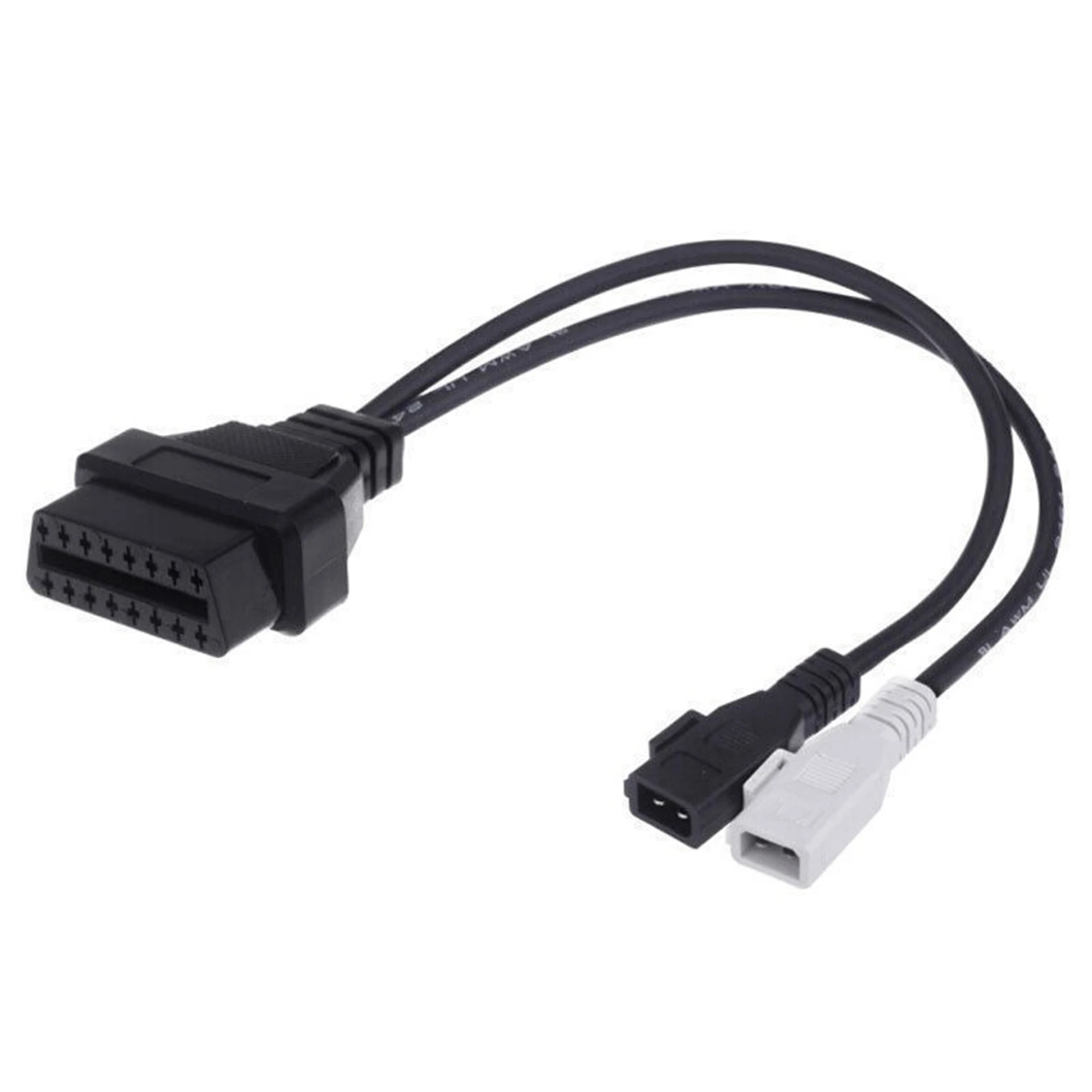 Connection 2X2 Pin to 16 Pin OBD2 Diagnostic Adapter Cable for- Durable for-Audi for VAG for Seat for Skoda