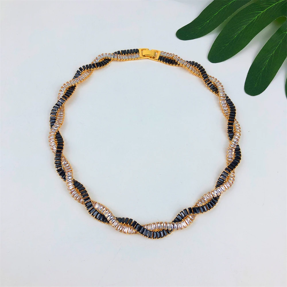 ESALE Women's Jewelry Set For Women Necklace Earrings Bracelet And Ring African Dubai Jewelry Wedding Party Gift