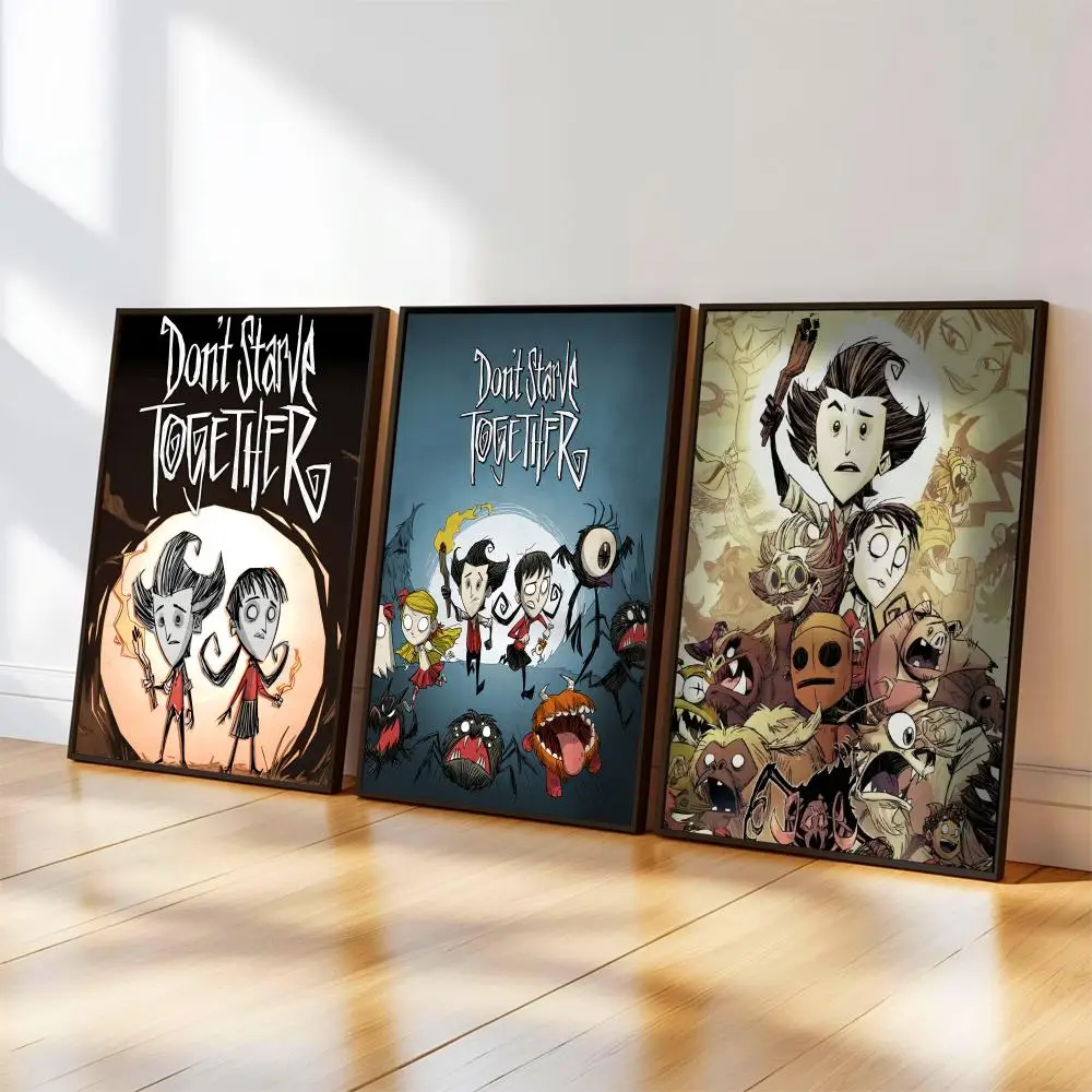 Don't S-Starve Poster, Musik-Album-Cover für Zimmer, Leinwandgemälde, Kunstdruck, Heimwanddekoration, Bild, Geschenk