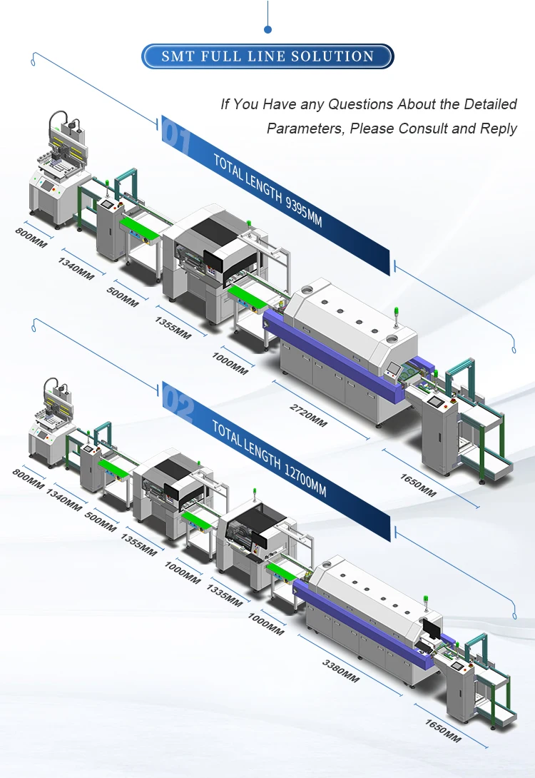 Equipo de producción SMT de venta caliente, máquina automática de recogida y colocación Vertical de 6 cabezales, máquina para fabricar LED SMD de alta precisión Smt