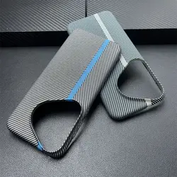 For Huawei Pura 70 Ultra Case Hard carbon fibre Slim Protective Back Cover Cases For Huawei P70 P60 P50 P40 Pro Phone Shell