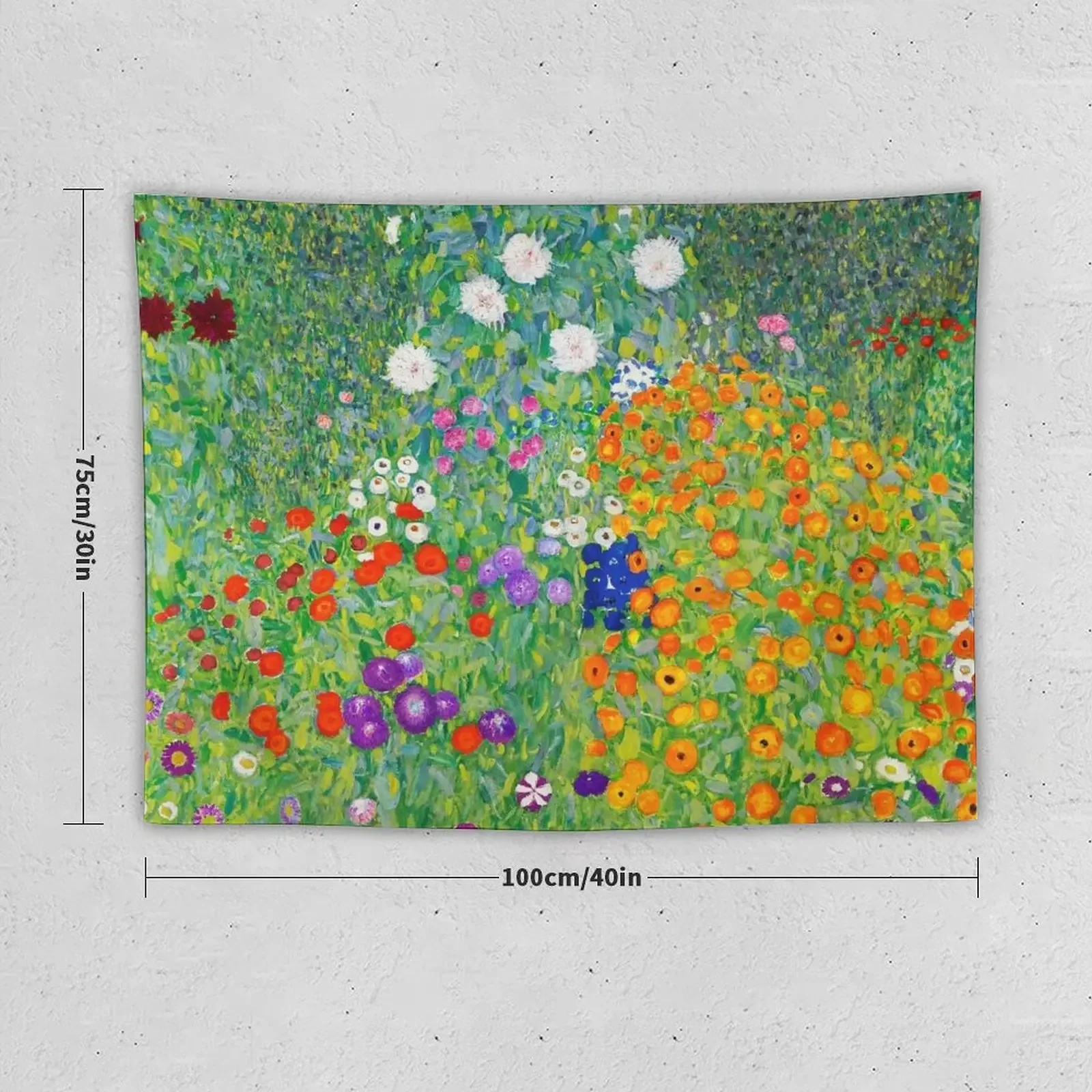 Flower garden - Gustav Klimt Tapestry Decor Home Bedrooms Decor Bedroom Organization And Decoration Tapestry